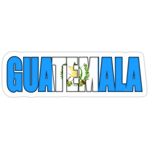 "Guatemala Flag" Stickers by MikePrittie | Redbubble