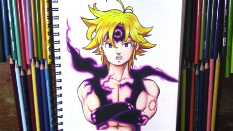 Meliodas Demon Drawing