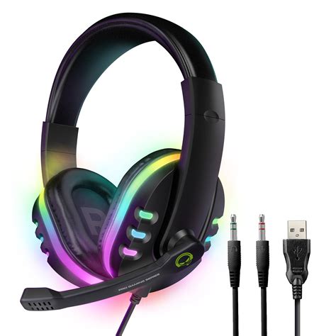 Wired Gaming Headset RGB Multi-Platform with Mic | HyperGear – HYPERGEAR