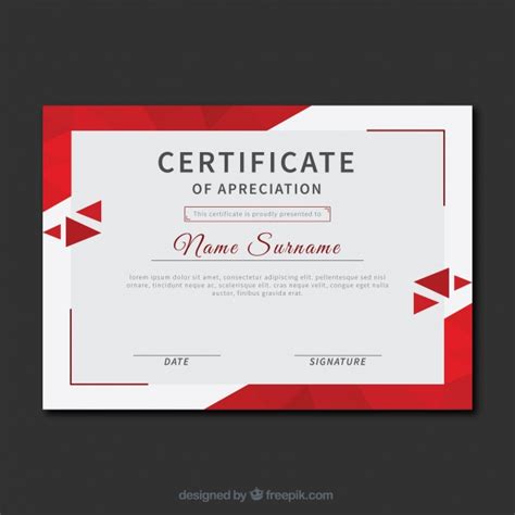 Certificate Psd – certificates templates free