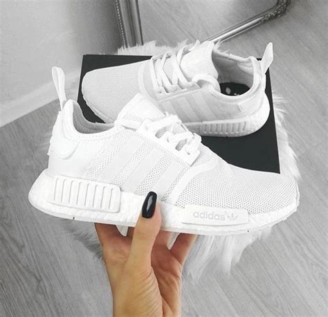 Triple White NMDs ⚪️⚪️⚪️ | Addidas shoes, Fresh shoes, Sneakers fashion