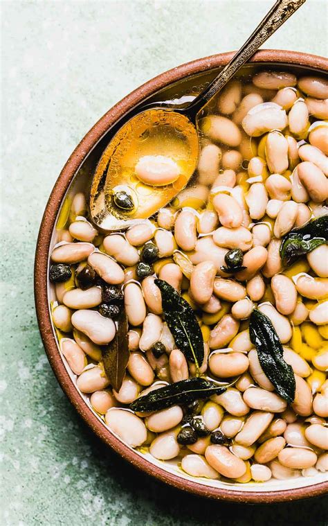 Tuscan White Beans (with instant pot and stovetop options)