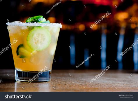 Margarita Classic Traditional Mexican Cocktail Made Stock Photo ...