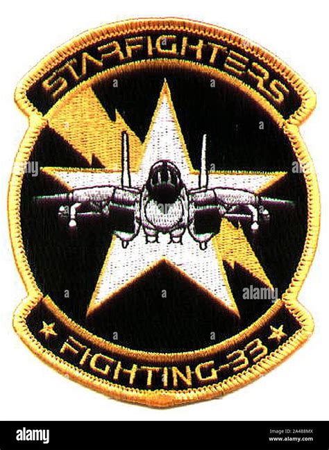 Fighter Squadron 33 (United States Navy - insignia Stock Photo - Alamy