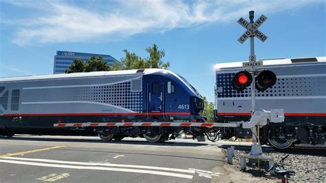 Amtrak 124 Delivering Brand New IDOT Charger Locomotives From Siemens, 3rd Street Railroad ...