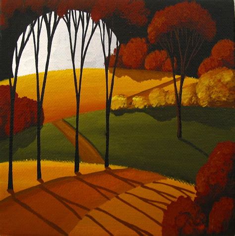 Road Of Autumn Painting by Debbie Criswell - Fine Art America