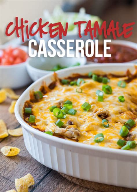 Chicken Tamale Casserole - I Wash You Dry