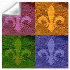 Fleur De Lis Wall Decals | Fleur De Lis Wall Stickers & Wall Peels