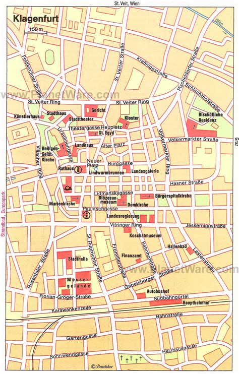 Klagenfurt Map - Austria