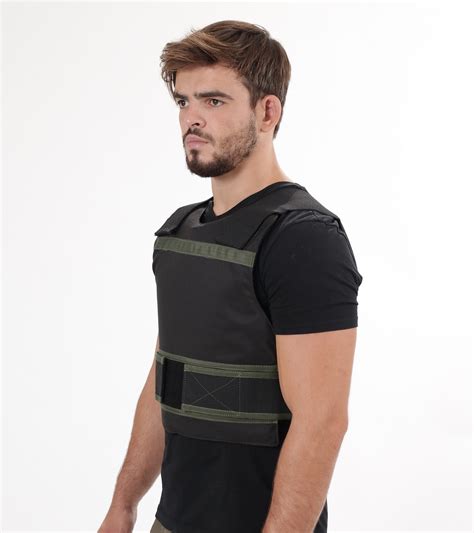 Buy Level IV Concealed Bulletproof and Stab Proof Vest with Ceramic Alumina Plates | Israel ...