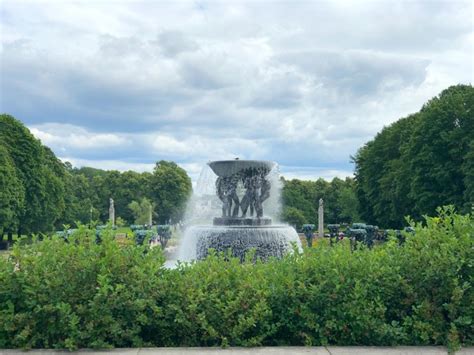 Oslo Vigeland Park Fountain - Travel Squire