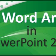Where is Word Art in PowerPoint 2013 ? Archives - Free PowerPoint Templates