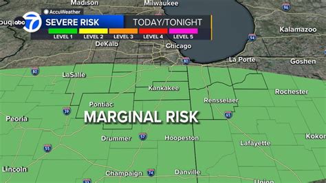 Chicago weather radar live: Severe storms could bring large hail overnight, especially in south ...