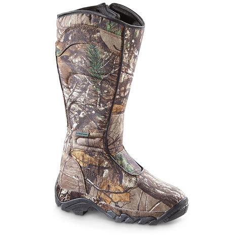 Tamarack Women's Bosket Waterproof Snake Boots, Realtree Xtra - 666136 ...