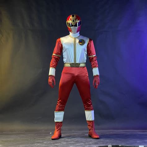 Dairanger Red Cosplay Costume – Transform Studio