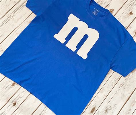 M&M Shirt Halloween Costume MM Shirt M Shirt M T-shirt | Etsy