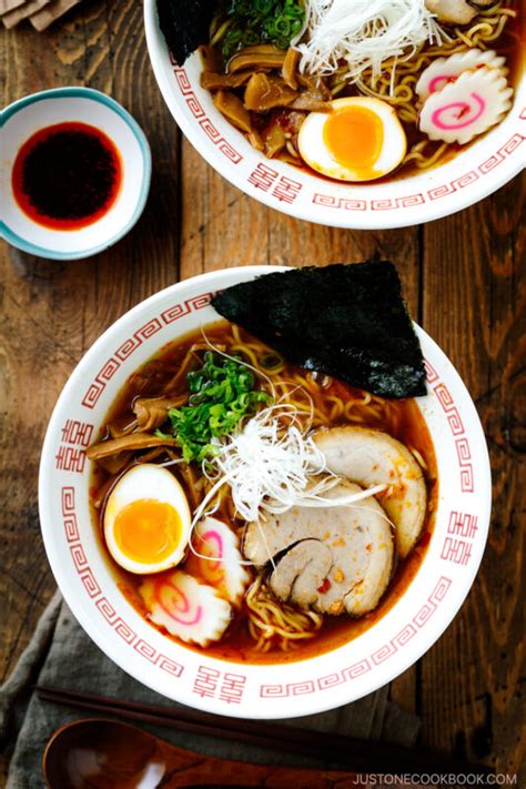 Spicy Shoyu Ramen ピリ辛醤油ラーメン • Just One Cookbook