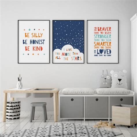 Girls Bedroom Prints Boys Bedroom Prints Girls Nursery Prints Boys ...