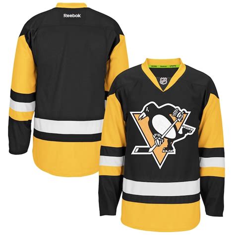 Mens Pittsburgh Penguins Reebok EDGE Authentic Custom Alternate Jersey ...