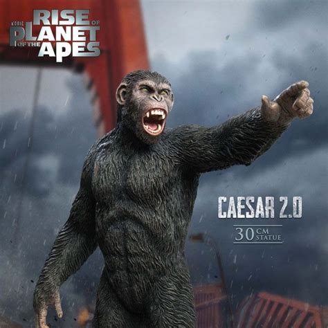 Other Movies: Caesar 2.0 Rise of the Planet of the Apes Statue by Star Ace Toys