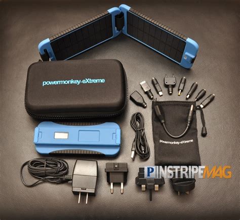 Powermonkey Extreme Portable Solar Charger - Pinstripe Men's Lifestyle ...