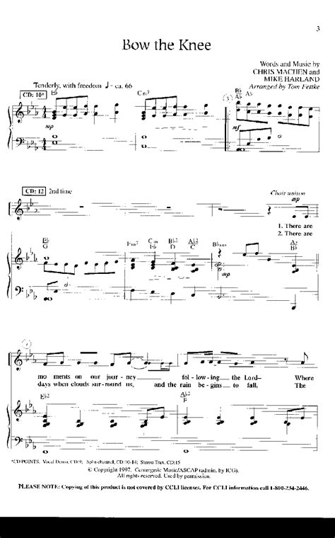 Bow the Knee (SATB ) by Chris Machen/Fettke | Sheet music, Choral sheet ...