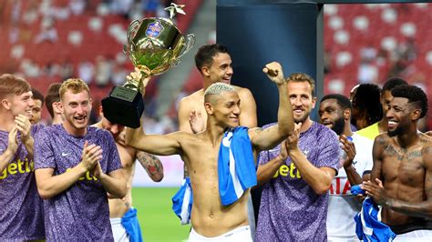 Richarlison hat-trick seals silverware for Tottenham Hotspur in pre ...