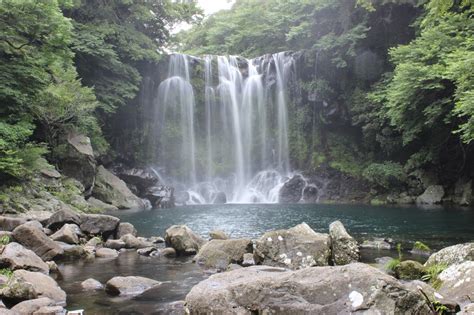 Jeju Island- Cheonjeyeon Falls