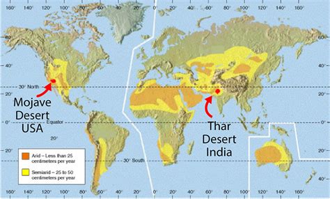 Thar Desert Map Location