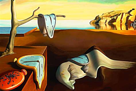 Salvador Dali The Persistence of Memory Print Surrealism Digital Art by ...