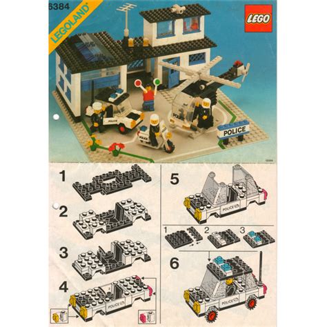 LEGO Police Station Set 6384 Instructions | Brick Owl - LEGO Marketplace