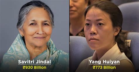 From India's Savitri Jindal To China's Yang Huiyan, Here Are The 7 Richest Women In Asia