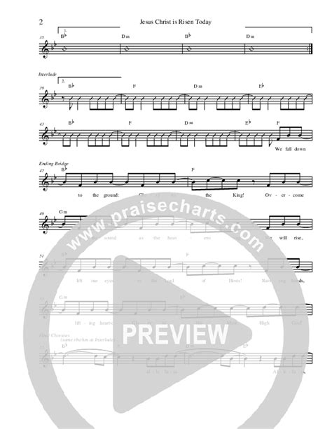 Jesus Christ Is Risen Today Sheet Music PDF (Zac Hicks / Cherry Creek Worship) - PraiseCharts