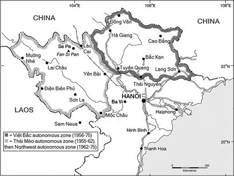 Map of Northern Vietnam. | Download Scientific Diagram