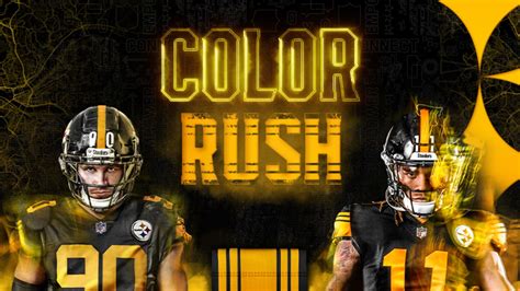 Steelers will wear Color Rush uniforms on MNF