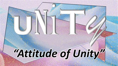 Attitude of Unity – Christ Community Church