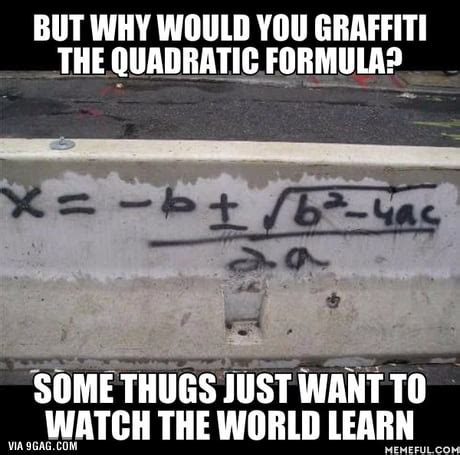 Quadratic Formula Graffiti