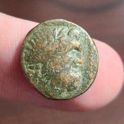 PISIDIA. Termessos. Ae 100BC Zeus. TEP./ Horse. Green brown patina | #4556982874