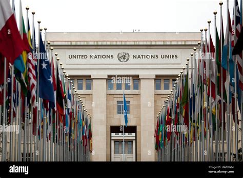 The UN headquarter United Nations Office in Geneva, is also known as Stock Photo: 136426940 - Alamy