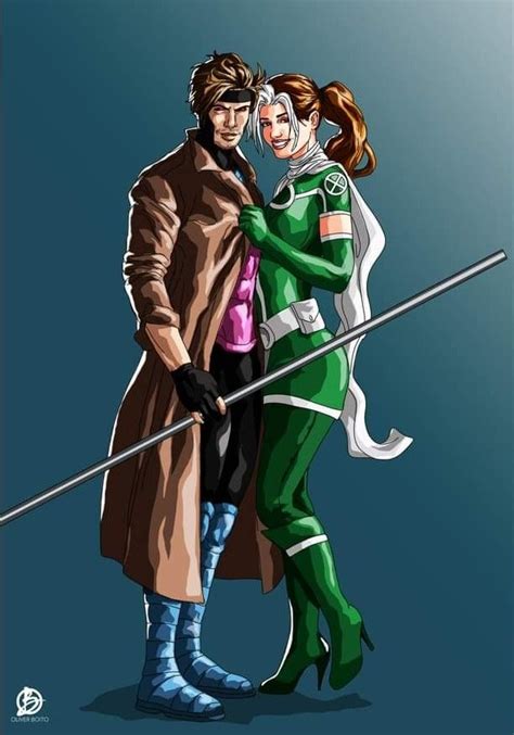 Pin by David UNIVERSO X MEN on Rogue and Gambit - X MEN | Marvel ...