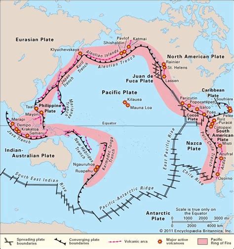 Ring of Fire | Definition, Map, & Facts | Britannica.com