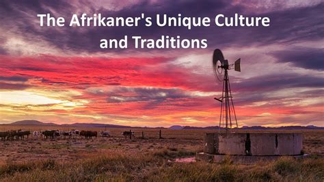 AFRIKANER NATION: Unique Culture and Traditions in 7 minutes !!! - YouTube