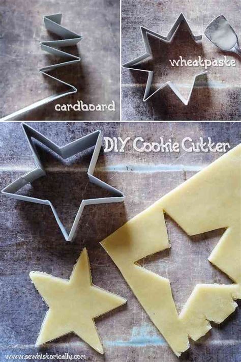 4 Ways To Make DIY Cookie Cutters: Tin Can, Cardboard & Wood - Sew ...