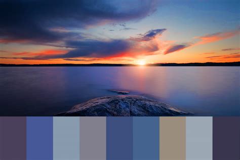 Fire Meets Ice: 10 Enchanting Warm & Blue Color Palettes - Proactive ...