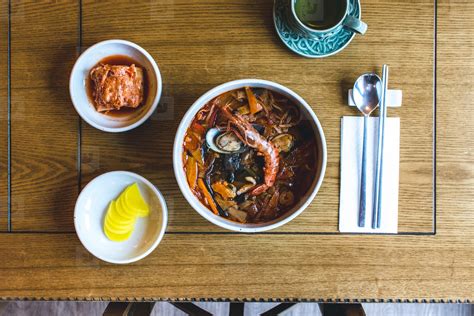 Korean spicy seafood soup stock photo (163283) - YouWorkForThem