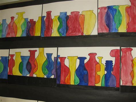 Primary and secondary color bottle overlay- 4TAP | Color art lessons, Elementary art projects ...