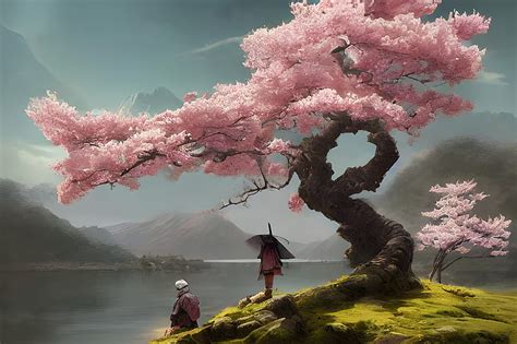 Page 15. Cherry blossom landscape . Vectors, Stock & PSD, Samurai ...