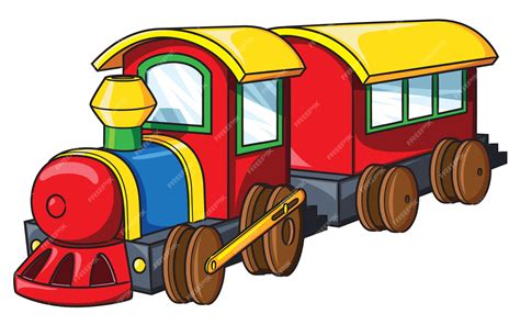 Premium Vector | Train Cute Cartoon