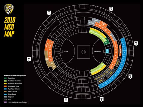 Mcg Map Layout