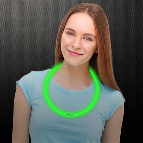 Green Glow Necklaces